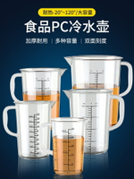 亞克力塑料量杯帶刻度毫升家用PC加厚量筒奶茶店專用大容量5000ml