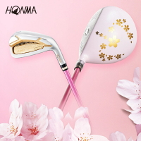 新款HONMA紅馬高爾夫球桿女士SAKURA櫻花套桿 HT-07L全套golf球桿