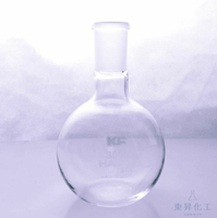 【東昇】磨砂單口圓底燒瓶 100mL(24/40)｜ HARIO X KF
