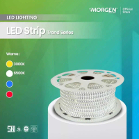 MORGEN Lampu LED Strip Selang 2 Mata + Socket Adaptor / Free Socket Adaptor