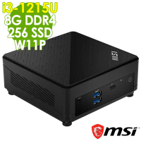 【MSI 微星】i3 六核商用電腦(CUBI/i3-1215U/8G/256G SSD/W11P)
