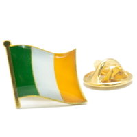 Ireland 愛爾蘭 徽章 別針 國旗配飾 紀念徽章 國慶 辨識 造型 時尚