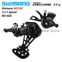 SHIMANO DEORE M5100 1x11Speed MTB Bicycle Derailleur Groupset 11S RD-M5120 SGS 11V Shadow Long Cage Mountain Bike Original Parts