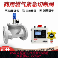 電磁閥 工業商用燃氣切斷閥可燃天然氣防爆電磁式管道緊急自動關閉不銹鋼