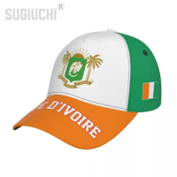 Unisex Cote D'Ivoire Flag Ivorians Adult Baseball Cap Patriotic Hat for Baseball Soccer Fans Men Wom