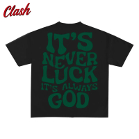T-Shirt CLASH Premium 230GSM, Oversized Sporty Streetwear Poliester Malaysia