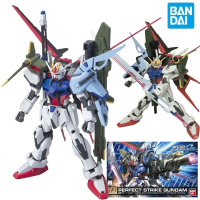 BANDAI HG R17 1/144 GAT-X105+AQM/E-YM1 Perfect Strike Gundam Action Figure Mobile Suit Gundam SEID A