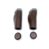 100% Real Leather Handlebar Grips for Brompton Bicycle Cycling Parts