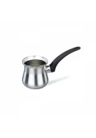 KORKMAZ Korkmaz 316 Stainless Steel Turkish Coffee Pot Orbit 4 Cup Coffee Pot A1208 (Made in Turkey)