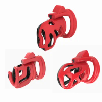 New 3 shape plastic Male cock lock penis with 4 rings Chastity device cage CB6000S bondage restraint SM sex toy for men