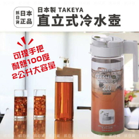 現貨馬上出＊抓日貨日本製 TAKEYA 水壺 直立式 可提手把 2L 大容量 熱水壺 大開口 泡茶壺 冷飲 水杯 喝水瓶