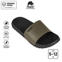Fipper - Slip On Trail Plus Black / Brown Rock / Black UK 7/US 8