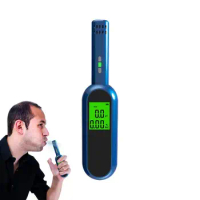 Alcohol Breathalyzer Rechargeable Alcohol Tester With High Accuracy Fast Charging Alcohol Tester With Digital LCD Display For