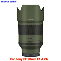 FE 50mm F1.4 ZA Anti-Scratch Lens Sticker Protective Film Body Protector Skin For Sony FE 50mm F1.4 ZA SEL50F14Z F/1.4 1.4/50