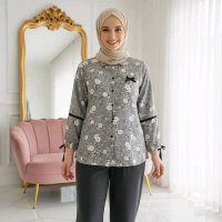 Oneset Wanita Rayon Mix Crinkle
