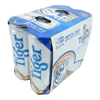 Tiger Crystal Beer Can 6s X 320ml