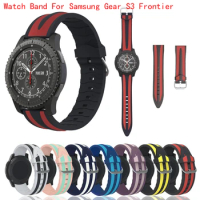 Silicone Sport WatchBand For Samsung Gear S3 Frontier Strap 22mm Ouhaobin New Quick Release Strap For samsung Galaxy watch 46mm