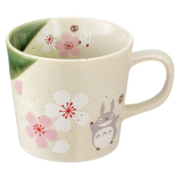 小禮堂 龍貓 日本製 陶瓷馬克杯 (美濃燒)