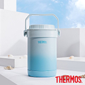 膳魔師 Thermos 秘境藍不鏽鋼真空保溫燜燒提鍋 RPF-20-GBL