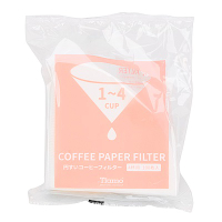 Tiamo V02 漂白圓錐咖啡濾紙 1-4人 100入日本製*2包(HG5597W)