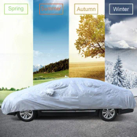 Full Car Cover Car Front Wndow Cover/Full Cover Car Covers Protector Outdoor Wind Dust Snow Rain Protective Cover Auto