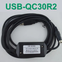 USB-QC30R2 Programming Cable for Mitsubishi Q series PLC GT1020 GT1030, Support WIN7,HAVE IN STOCK