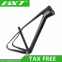 BXT Carbon fiber mountain bike frame 27.5inch frame BSA 1-1/8 to1-1/2 Carbon MTB frame