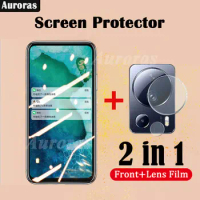 Auroras For Xiaomi 13 Lite Screen Protection Film Tempered Glass 2 in 1 Protector Film For Xiaomi13 Pro Glass Lens Film