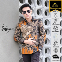 Batik pria modern slimfit Baju Batik Pria Lengan Panjang slimfit baju batik pria Slimfit premium baj