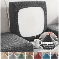 Jacquard Sofa Seat Cushion Cover for Living Room Funiture Protector Stretch Seat Sofa Cover L Shape Corner Armchair Couch Cover