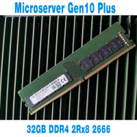 1PCS For HPE 32G 32GB DDR4 2Rx8 2666 ECC Server Memory Fast Ship High Quality Microserver Gen10 Plus
