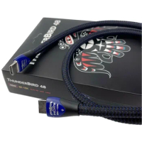 ThunderBird 48 HiFi Audio HDMI Cable 2.1 eARC 10% Silver Signal &amp; Drains Super High Speed 8K-10K Cable 48Gbps with Box