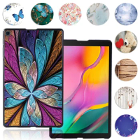 Tablet Cover Case for Samsung Galaxy Tab A A6(7.0 T280/10.1 T580)Tab A(9.7 10.1 10.5) Tab E 9.6" T560 3D&amp;Butterfly Pattern Shell