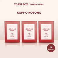 Toast Box Kopi - O Kosong (6 Sachet x 14 gr) - Kopi Tanpa Gula (3 Pcs)