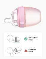 HOFISH Botol Susu Silikon 150ml (5oz) untuk Bayi 3 Bulan - 3 Tahun / Silicone Baby Bottle for 3M-3Y
