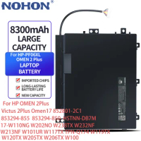 NOHON Laptop Battery PF06XL For HP OMEN 2Plus Victus Omen17 852801-2C1 853294-855 853294-850 HSTNN-DB7M 17-W110NG W202NO W238TX