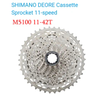 SHIMANO DEORE M5100/M4100 10/11 Cassette Sprocket CS- M4100 M5100 10S 11S Mountain Bicycle Flywheel Original Parts