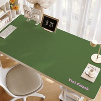 全城熱賣 - ins風桌面保護墊學習辦公室宿舍書桌面墊子化妝臺麵防水電腦桌布Y苔夢綠【桌墊pvc】80cm*140cm【默認發直角】