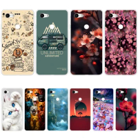 S5 colorful song Soft Silicone Tpu Cover phone Case for Google Pixel 2 XL/3/3 XL