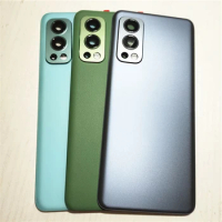For OnePlus Nord 2 5G Battery Cover Back Glass Rear Door Housing Case Back Panel Battery Cover For OnePlus Nord2 5G