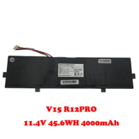 Laptop Battery For DERE V15 R12PRO 11.4V 45.6WH 4000mAh 9PIN 9Lines New