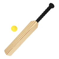 Bộ vợt cricket cho trẻ em gồm vợt và bóng cricket; đồ chơi tennis dành cho người mới bắt đầu; trò ch