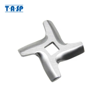 1 Piece Meat Grinder Blade Mincer Knife With Square Hole for Moulinex HV6 Type A133 Kitchen Appliance Spare Parts