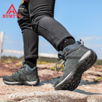 รองเท้าเดินป่า Hantu รองเท้ากลางแจ้งกันลื่นสำหรับผู้ชายรองเท้าเดินป่าน้ำหนักเบารองเท้าปีนเขาทะเลทราย