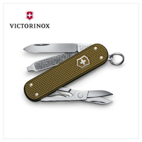 VICTORINOX 瑞士維氏 瑞士刀 鋁合金 5用 58mm 限量版軍綠色 0.6221.L24