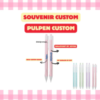 Souvenir custom || pulpen nama || by sablon UV DTF