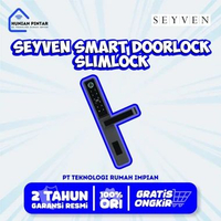 Seyven Smart Slim Door Lock dengan handel Aluminium Pintu Digital