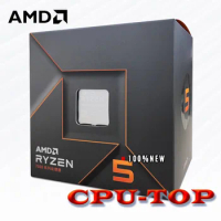 NEW AMD Ryzen 5 7500F R5 7500F BOX 3.7GHz 6C/12T CPU Processor 5NM L3=32M 100-000000597 Socket AM5 with fan