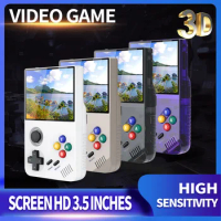 New M19 Handheld Game Console With 3.5-inch Tv Connectivity 3d Arcade 4k Hd High-definition Large Psp God Of War Ps1 Gifts