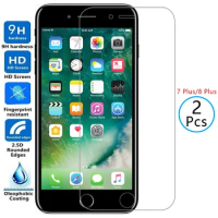 protective tempered glass for iphone 7 8 plus screen protector on i phone 7plus 8plus safety film aphone aiphone iphon iphoe 9h